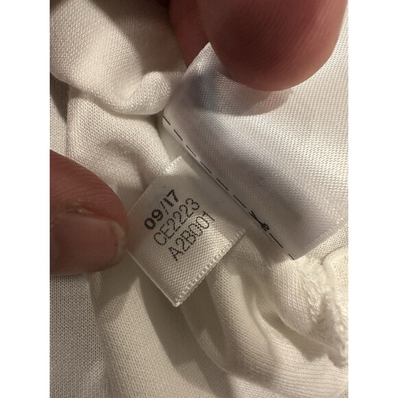 Adidas Equipment Long Sleeve Sweatshirt M White CE2223 A2B001 - Picture 9 of 10